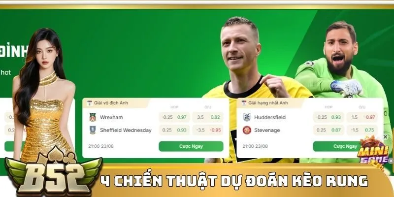 4 chiến thuật dự đoán kèo rung hiệu quả nhất