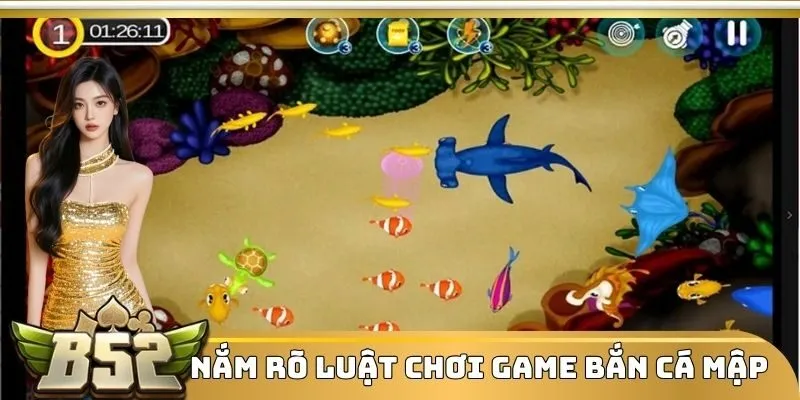 Nắm rõ luật chơi game Bắn Cá Mập